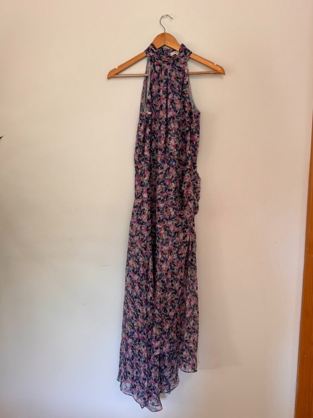 Veronica Beard "Leia Printed Silk Midi Dress"